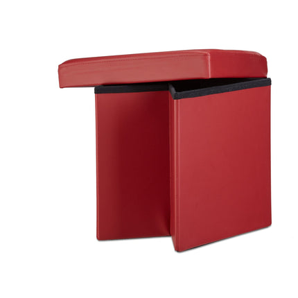 Folding stool artificial leather