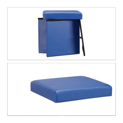 Folding stool artificial leather
