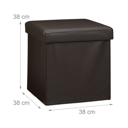 Folding stool artificial leather