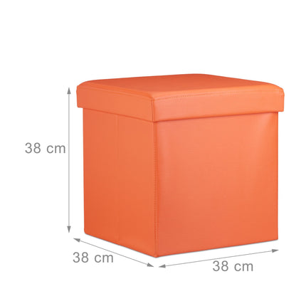 Folding stool artificial leather