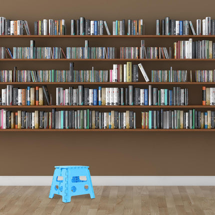 Folding stool blue