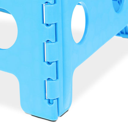Folding stool blue