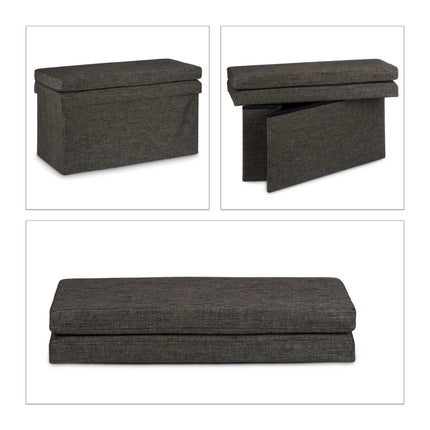Folding stool with backrest L
