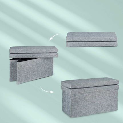 Folding stool with backrest L