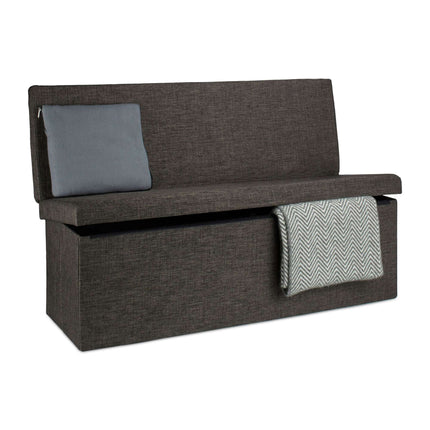 Folding stool with backrest XL