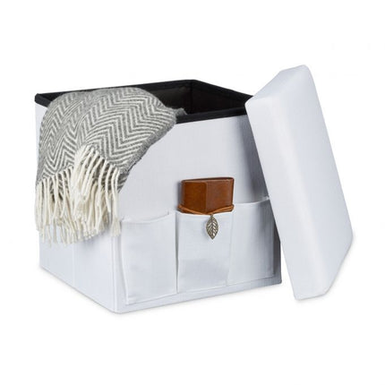 Folding stool with pockets Linne