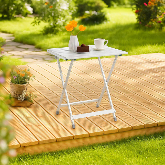 Folding table aluminum 49.5 cm