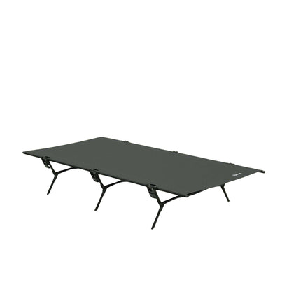 Folding tent bed with carry bag, extra wide, 120 kg capacity