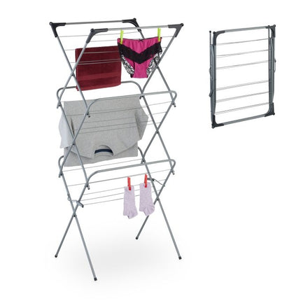 Folding tower clothes horse