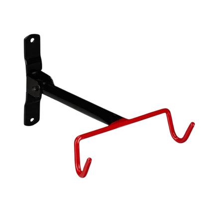 Folding wall bracket for bicycle