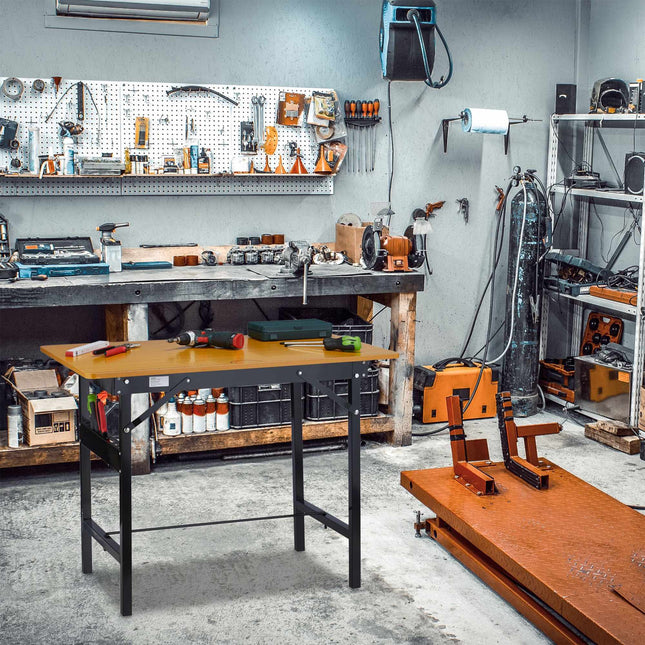 Folding workbench