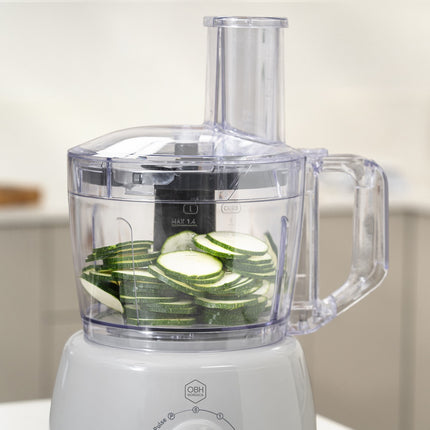 Food Processor – 2.4L, Grey, 500W, Multi-Function