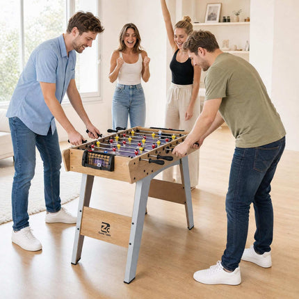 Foosball Table with Detachable Legs, Standing or Tabletop, 88.5 x 69 x 71 cm