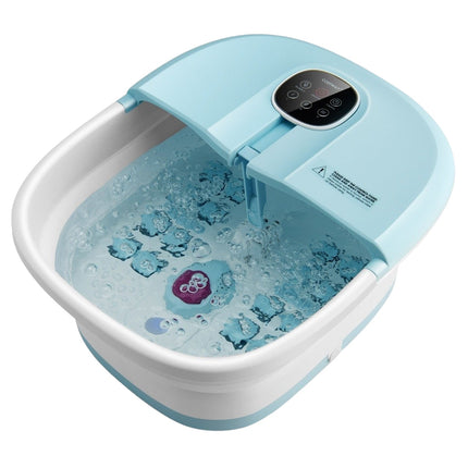 Foot Bath Massager Foldable Electric Foot Bath Heater 33.5 x 41 x 20.5 cm Blue