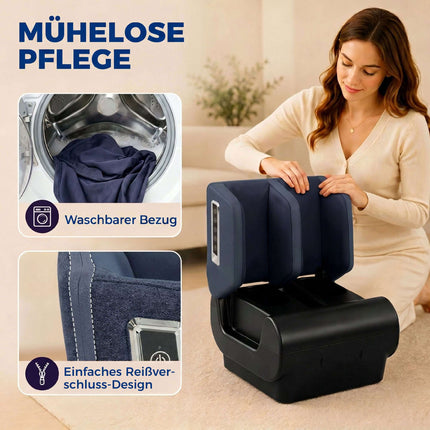 Foot and Leg Massager With Heat, Air Compression, Timer