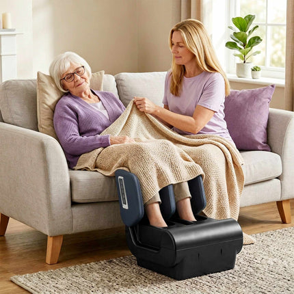 Foot and Leg Massager With Heat, Air Compression, Timer
