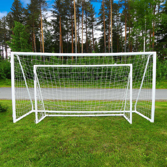 Football Goal 250x150 cm, Durable uPVC Frame, Easy Setup