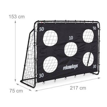 Football Goal with Targets – Large, Durable Net