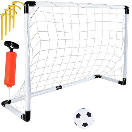 Football goal + ball + pump 23459