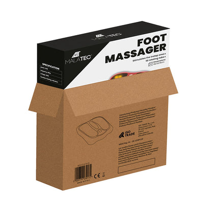 Foot massager with heating