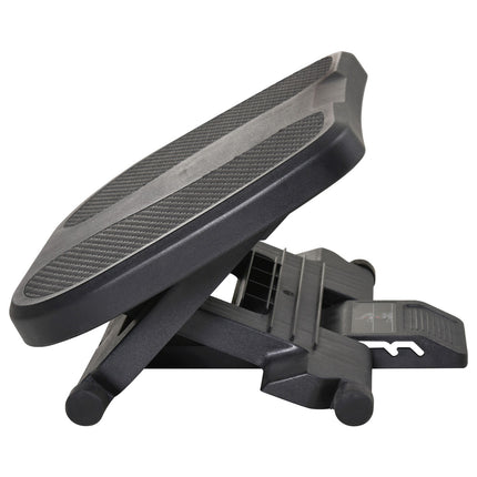 Adjustable footrest - 3 heights, black, 45x34cm