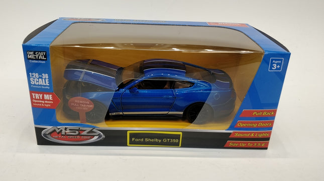 Ford Shelby GT350 Die-Cast Model, 1:32 Scale Collectible