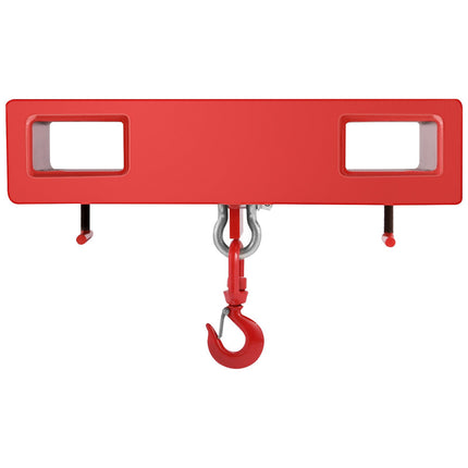 Forklift Lifting Hook Attachment, 4400 lb Swivel Hook