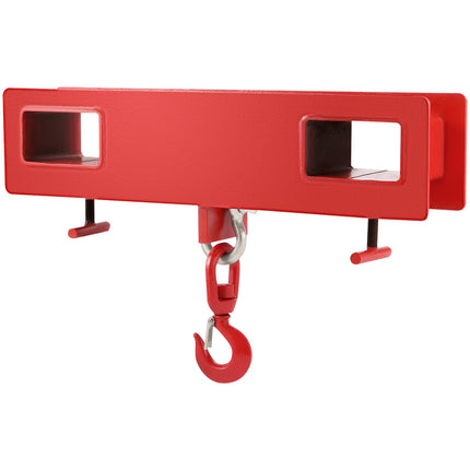 Forklift Lifting Hook Attachment, 4400 lb Swivel Hook
