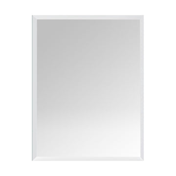 Frameless Bevelled Wall Mirror, 40 x 50 cm, Glass