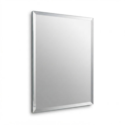 Frameless Bevelled Wall Mirror, 40 x 50 cm, Glass