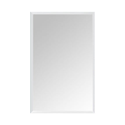 Frameless Bevelled Wall Mirror, 40 x 60 cm Glass