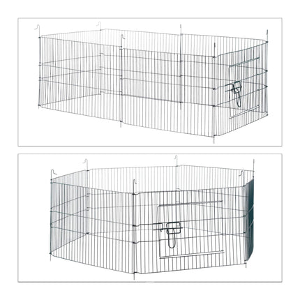 Free range fenced with netting