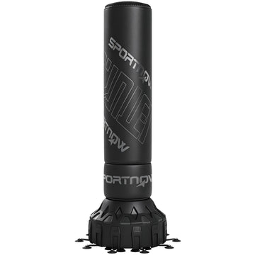 Freestanding 180 cm Punching Bag with Suction Base & Gloves
