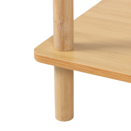 Freestanding 3-Tier Bamboo Shelf for Bathroom, Kitchen