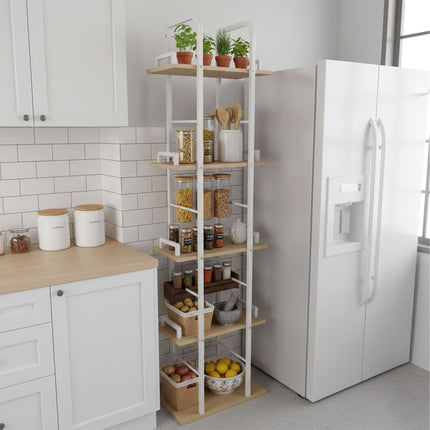 Freestanding 5-Tier Shelf for Living Room, Kitchen