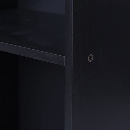 Freestanding Cube Bookcase – Open Storage Shelf