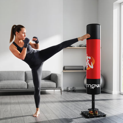 Freestanding Punching Bag with Suction Cups, 156 cm