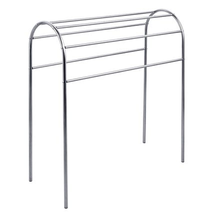Freestanding Towel Rack, 6 Rails, Stainless Steel