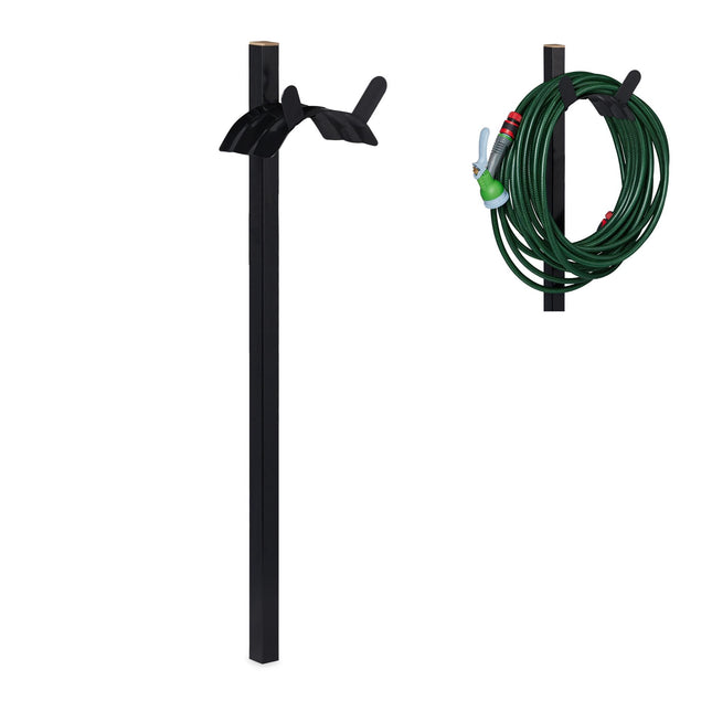 Freestanding hose holder