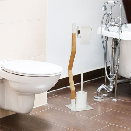 Freestanding toilet seat