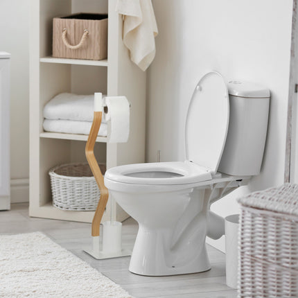 Freestanding toilet seat