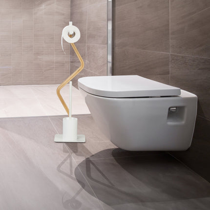Freestanding toilet seat