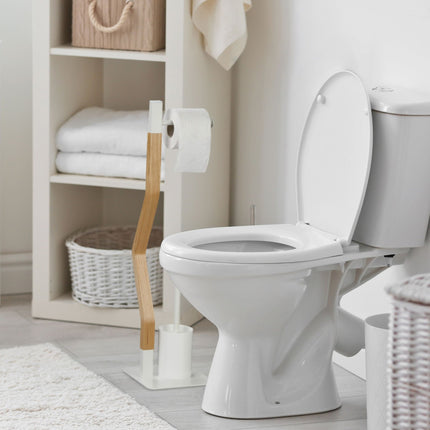 Freestanding toilet seat
