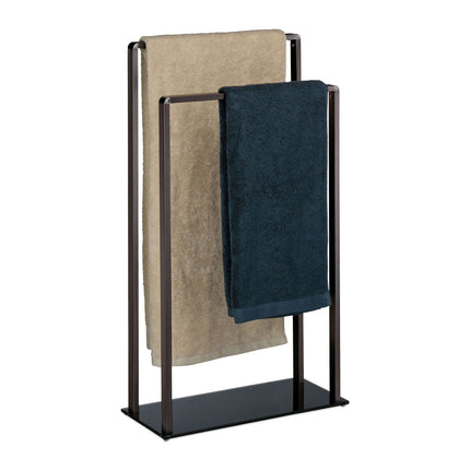 Freestanding towel rail 2 bars