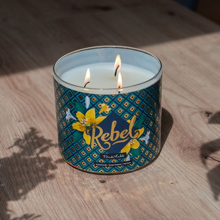 Frida Kahlo Scented Candle – Artistic Glass Design