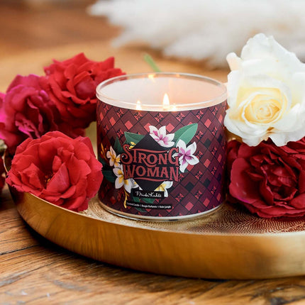 Frida Kahlo Scented Candle – Artistic Glass Design