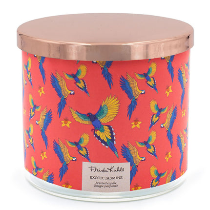 Frida Kahlo Scented Candle – Artistic Glass Design