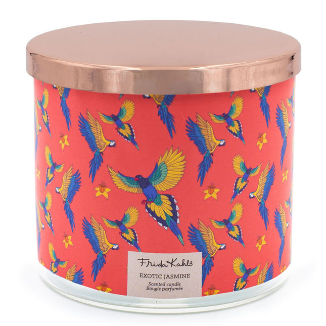 Frida Kahlo Scented Candle – Artistic Glass Design