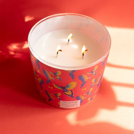Frida Kahlo Scented Candle – Artistic Glass Design