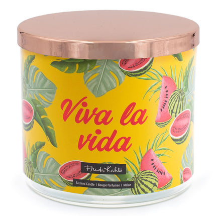 Frida Kahlo Scented Candle – Artistic Glass Design